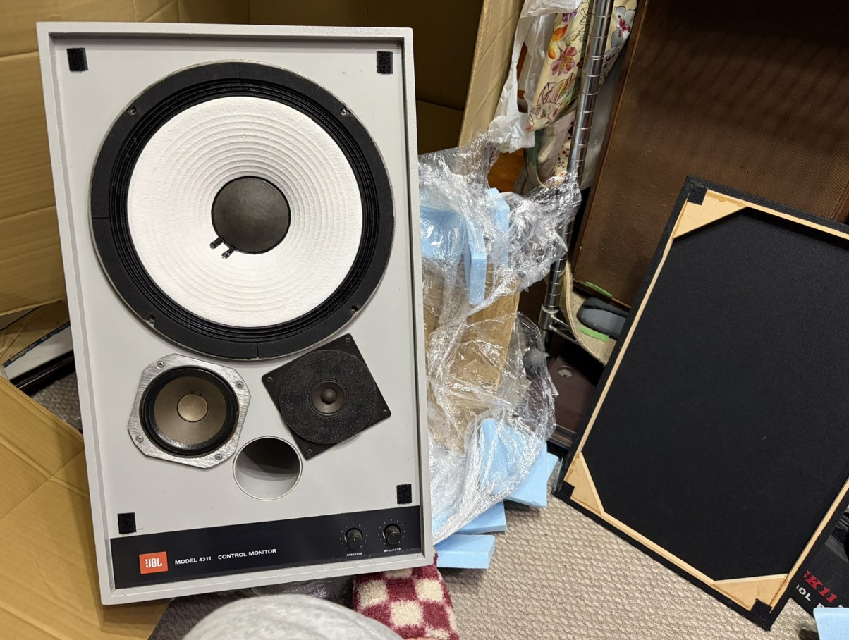JBL4311Aアルニコユニット搭載のスピーカーレビュー
