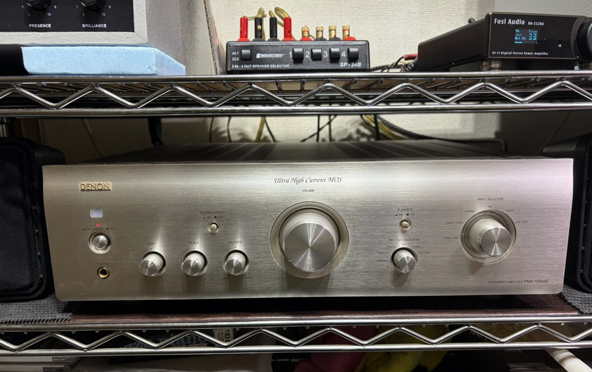 DENON PMA-1500AEのレビュー音質や使い勝手